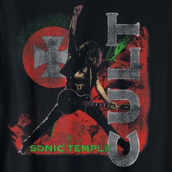 The Cult – Retro Sonic Temple T-Shirt 172 - Picture 2 of 5